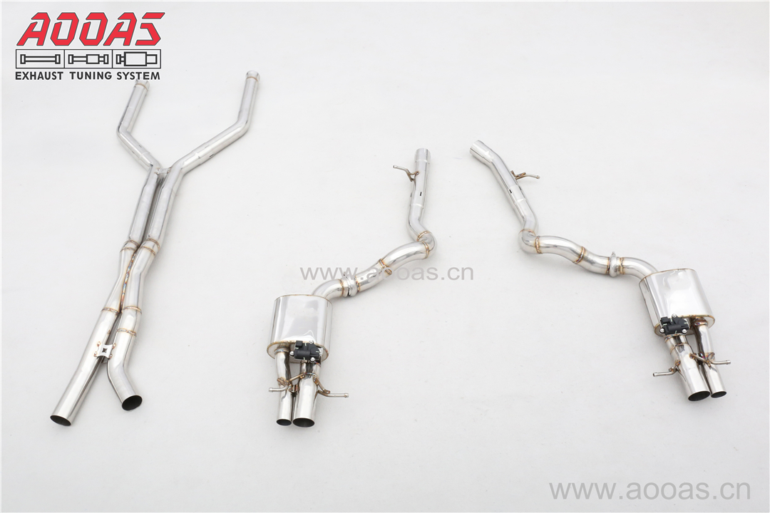 Mercedes Benz W213 E63 AMG 4.0T All SS304 / Valvetronic Catback System